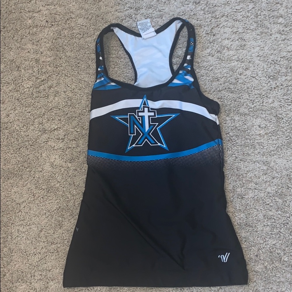 north texas tumble and cheer practice wear top